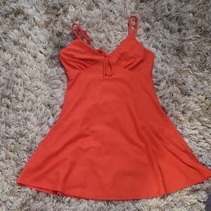 Forever 21 Bright Orange Top